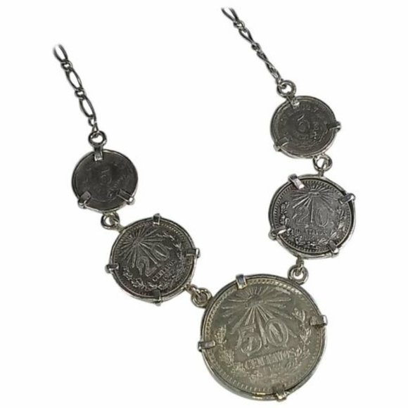 Alberto Juan Mexican Handmade Sterling Silver Coin - Picture 1 of 6